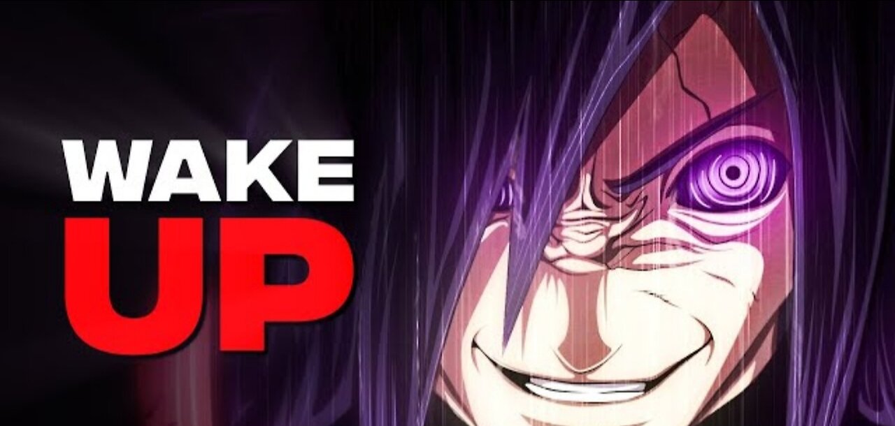 WAKE UP TO REALITY madra uchihas word naruto