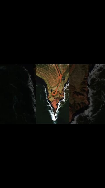 North tip of an island