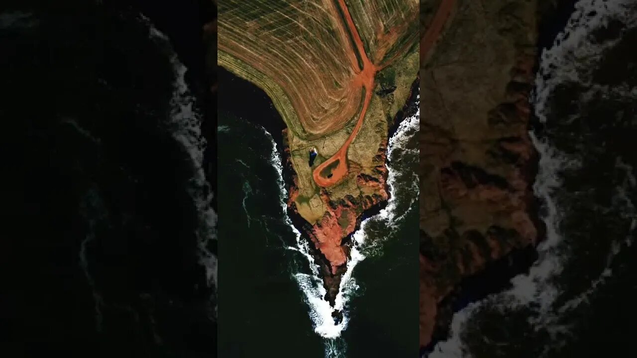 North tip of an island