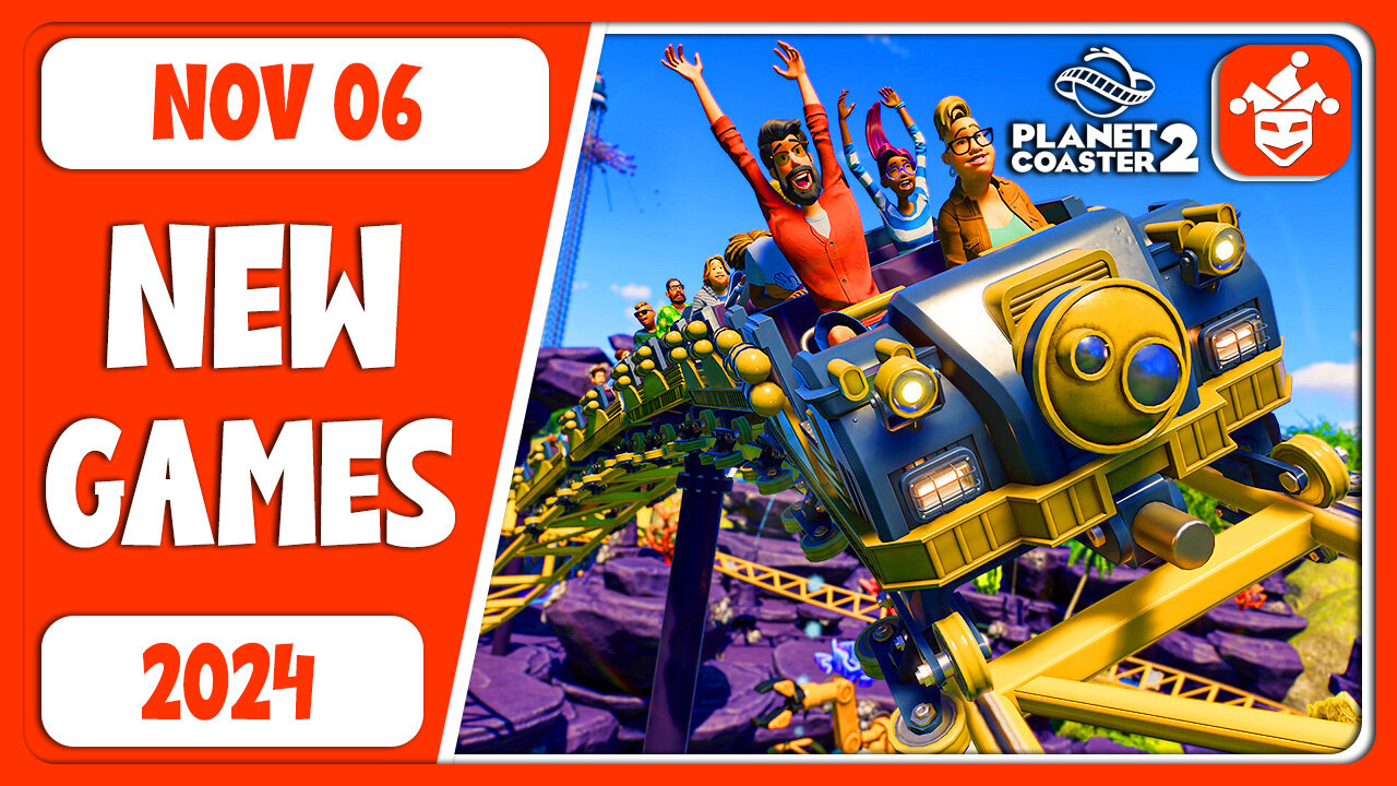 Daily game releases (Nov 06,2024) - Planet Coaster 2, Run From Mummies, Mirthwood and more