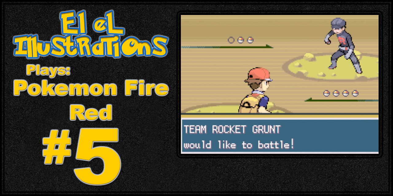 El El Plays Pokemon Fire Red Episode 5: Fossil Dilemma