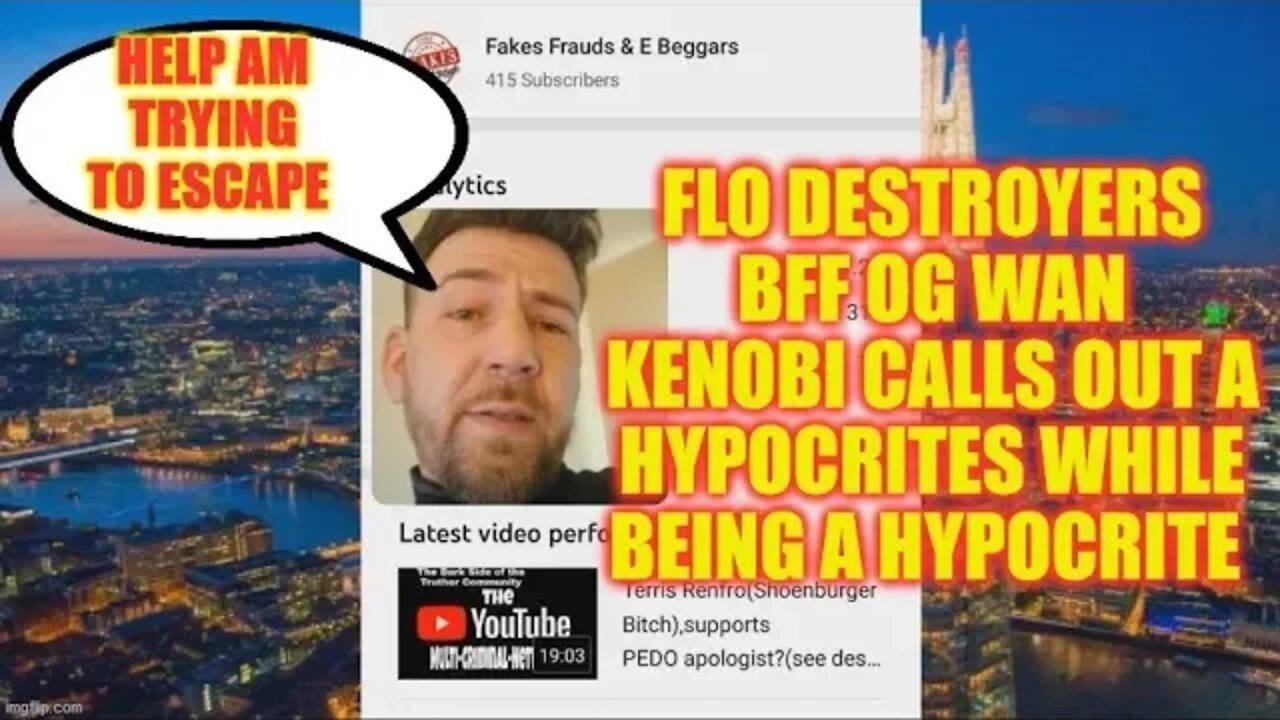 😷 Flo Destroyers BFF OG Wan Kenobi Calls Out A Hypocrites While Being A Hypocrite 😷