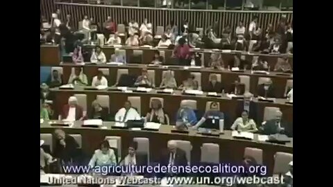 UN Council 2006 -Chemtrails And What They’re Doing