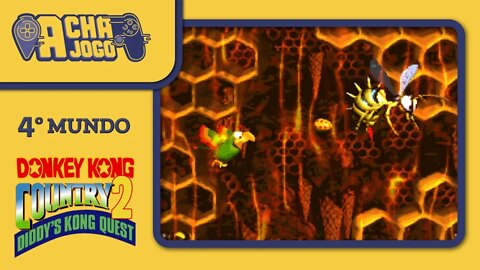 Donkey Kong Country 2 || Guia 102% - Mundo #4