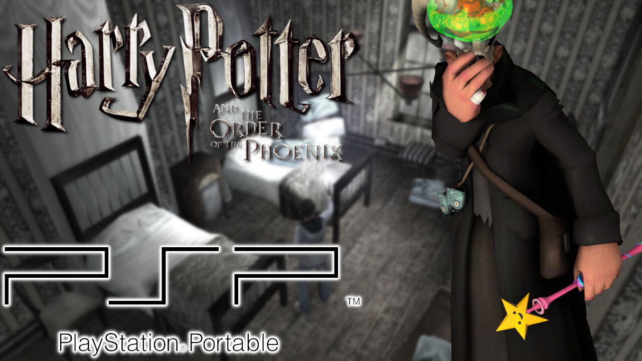 🎮 Let's Play 🎮 Harry Potter Order of the Phoenix PSP - Control Learning Woes? Taking Crazy Steps!