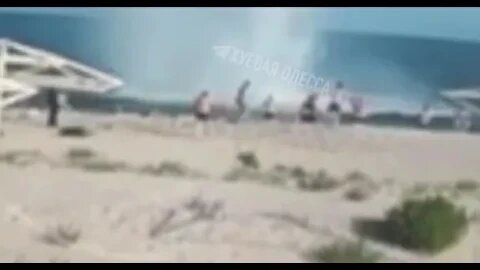 🇺🇦GraphicWar18+🔥Ruski-Terrorist Naval Mine explodes South Ukraine - Stay Away From The Beaches