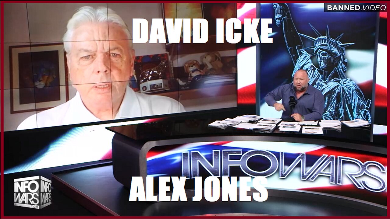 David Icke & Alex Jones Interview (Nov 2022)