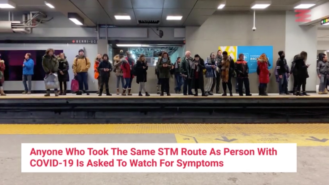 Anyone Who Took The Same STM Route As Person With COVID-19 Is Asked To Watch For Symptoms