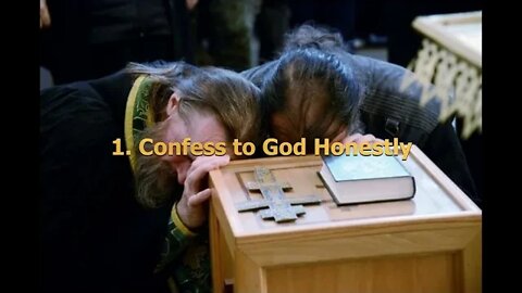 8 Steps to a Proper Confession