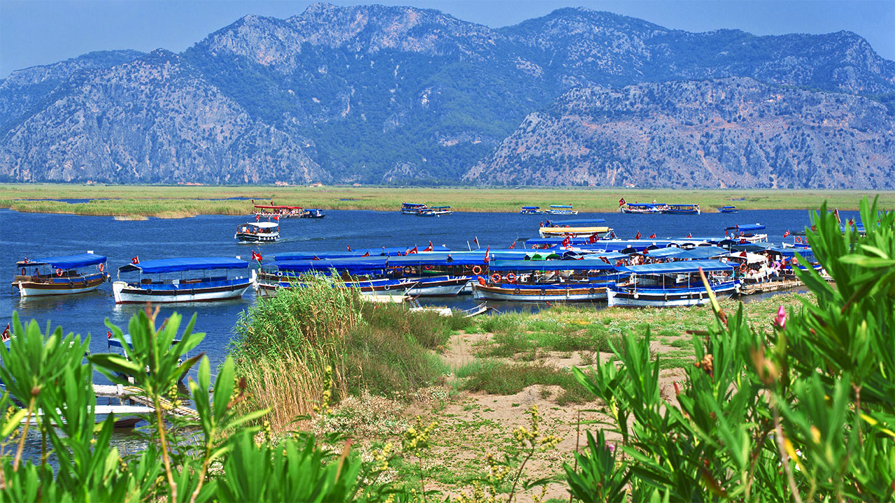 Dalyan on the Turkish Aegean