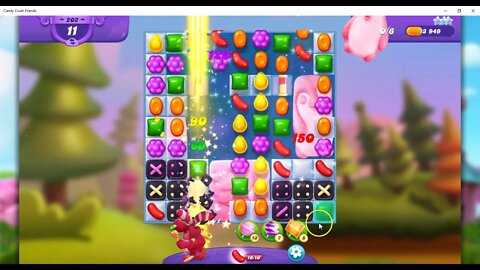 FRIENDS Level 202 Audio Talkthrough, Candy Crush Friends Saga, 25 Moves 0 Boosters
