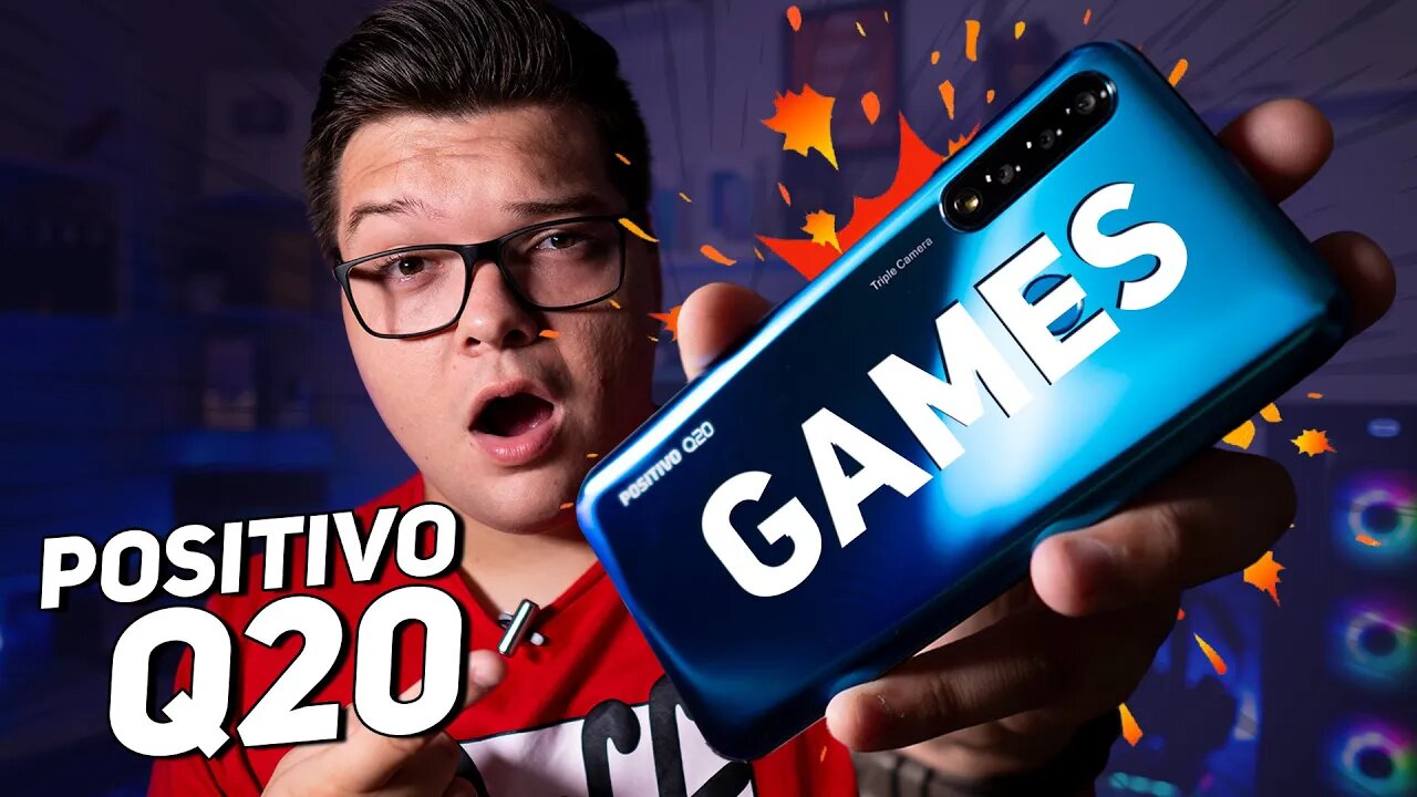 POSITIVO Q20 É BOM PRA GAMES? Confira o Teste em JOGOS!!