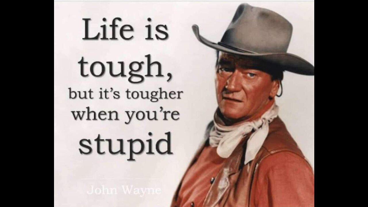 John Wayne Says America This is Our America Time To It Back.