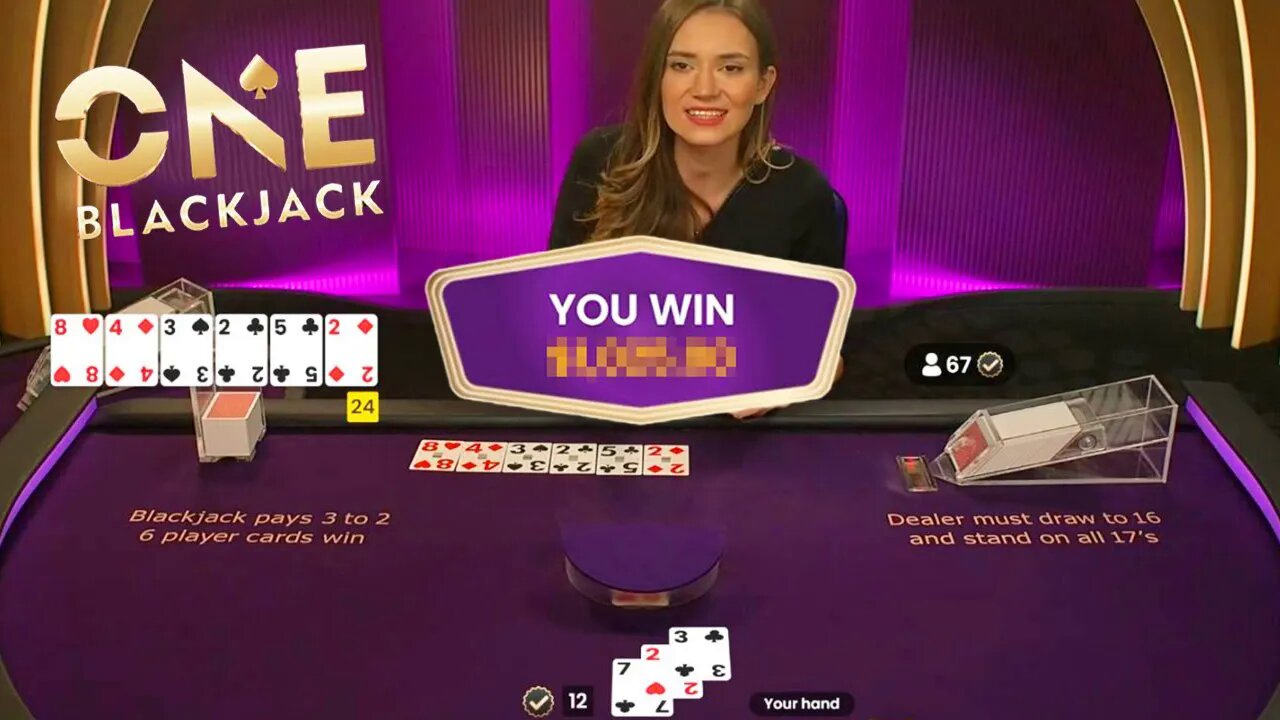 INSANE ONE BLACKJACK BUST BONUS BIG WIN! (LIVE GAMESHOW)