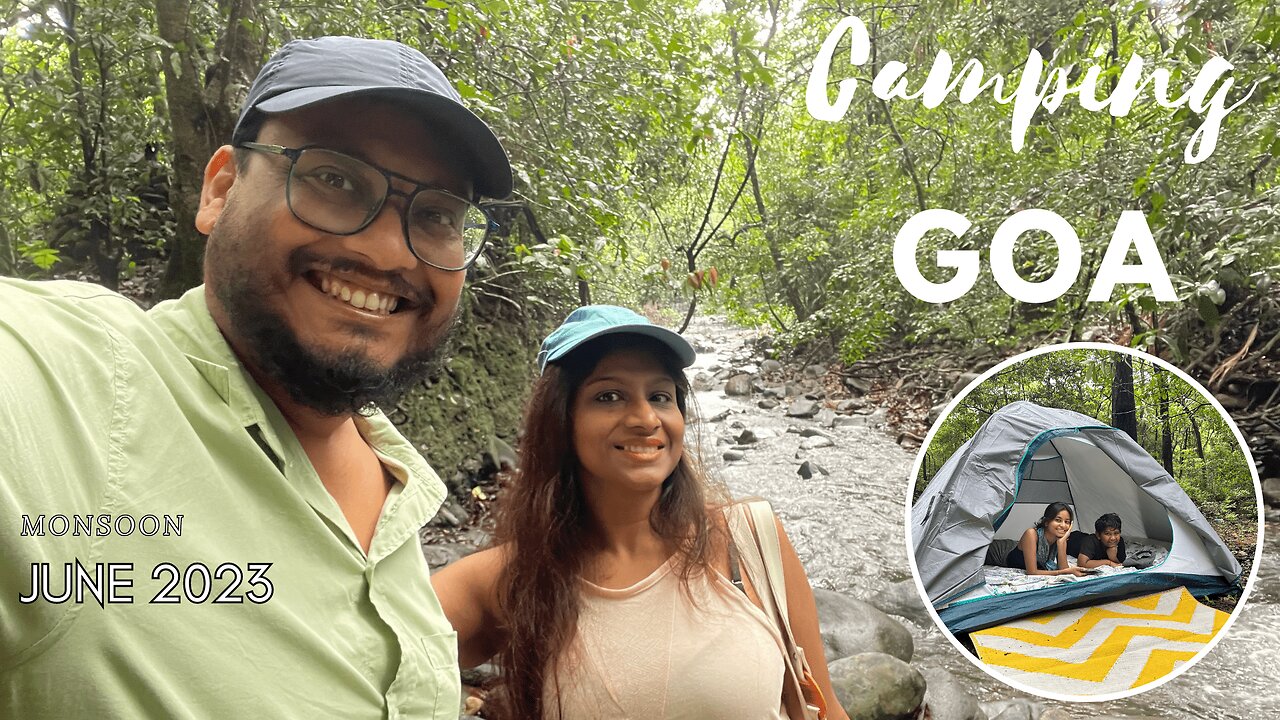 Camping In Goa | Tambdi Surla Temple Goa | Camping in Monsoon | Goa 2023