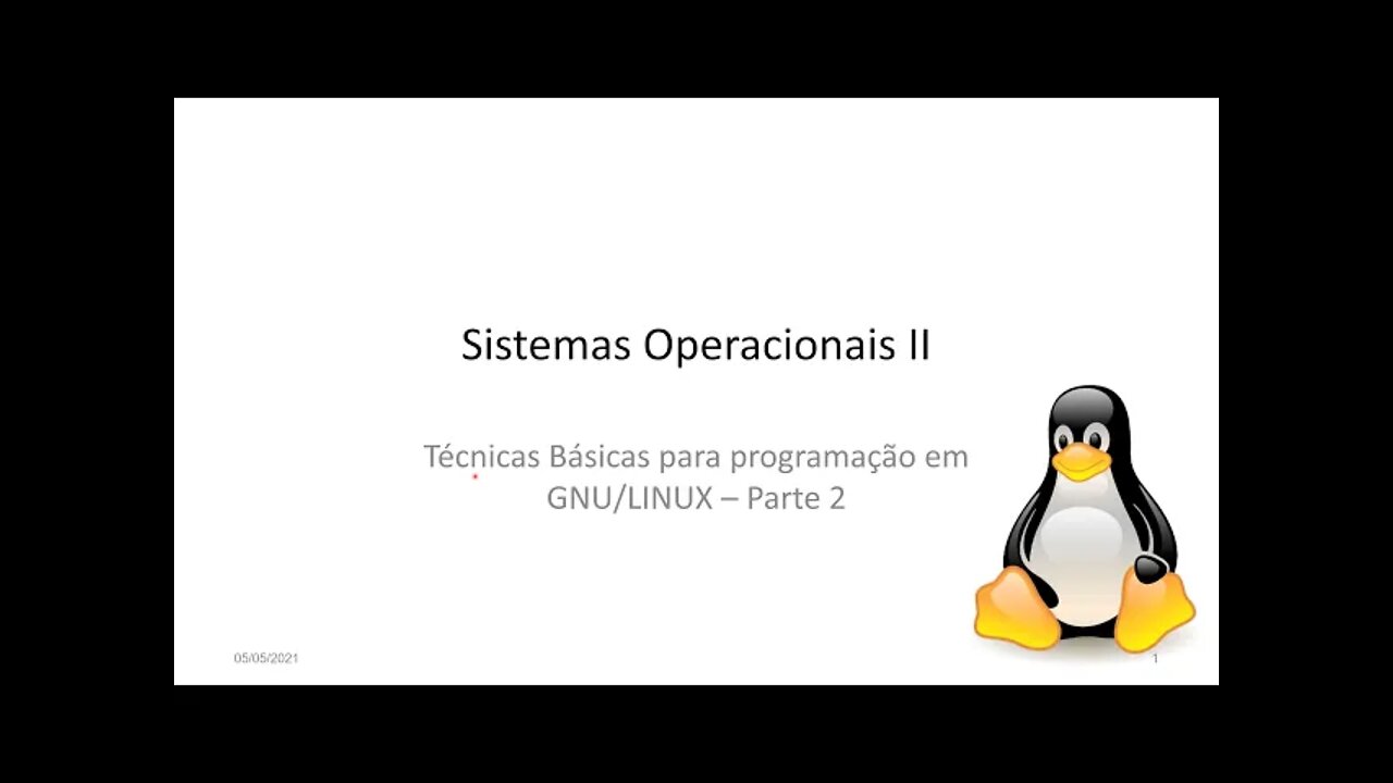 Aula 03 - Linux: Técnicas Básicas - Parte 2 - Sistemas Operacionais II (2021)