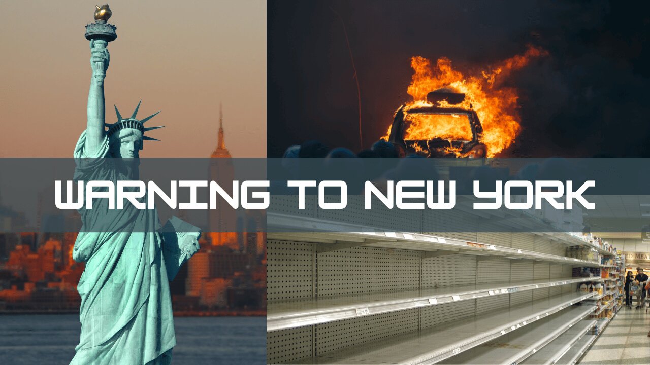 I saw what's coming to New York!- Warning to New York