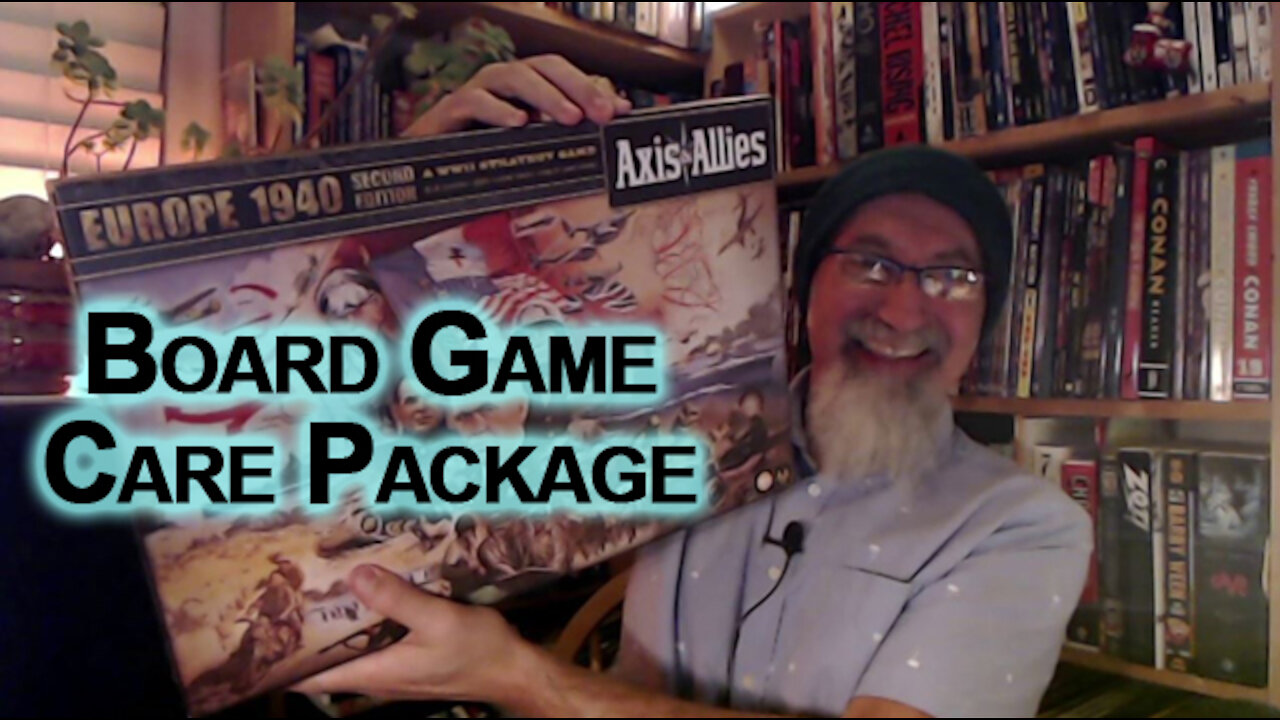 Board Game Care Package: Axis & Allies Europe and Pacific, Global War [ASMR Unboxing, Haul]