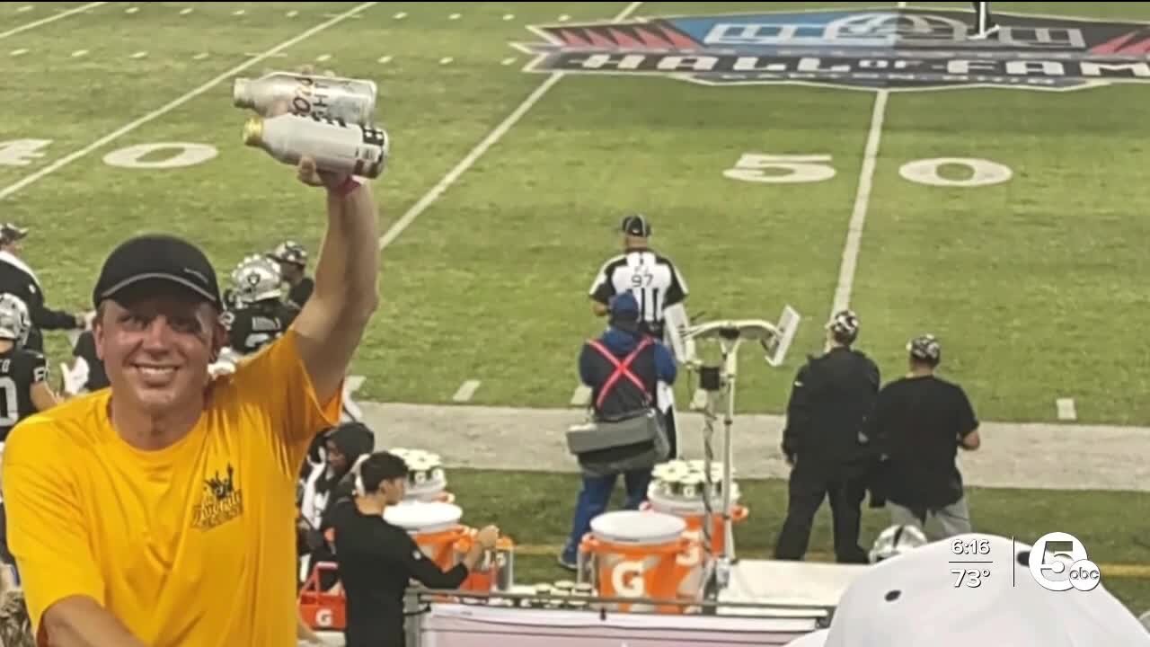 Joe 'The Beer Guy,' who slings suds at stadiums across the country, is on tap for Enshrinement Weekend