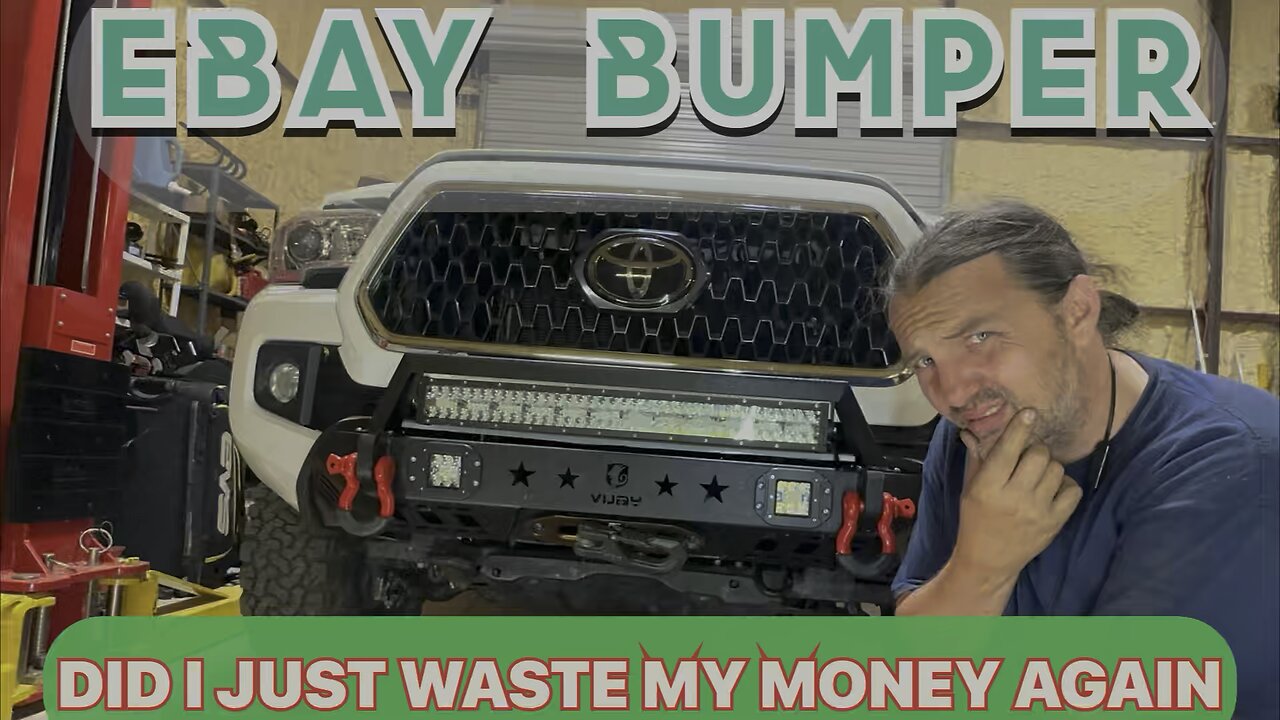 eBay / Amazon bumper for Toyota Tacoma