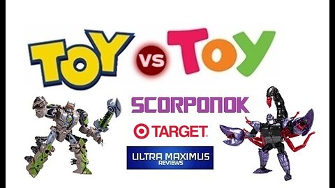 💥 Toy vs Toy Scorponok | Target Exclusives