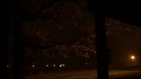Severe Thunderstorm Tuesday evening November 10th 2020