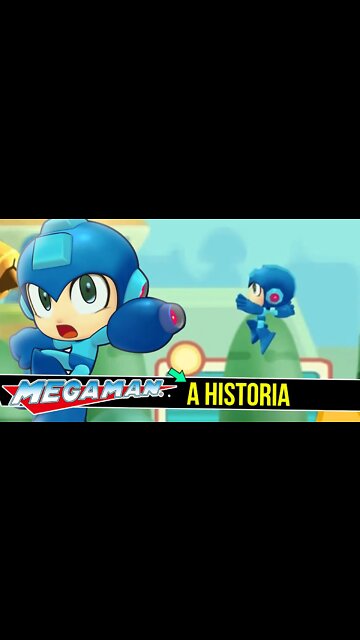 REBOOT e HISTORIA de MEGA MAN #shorts