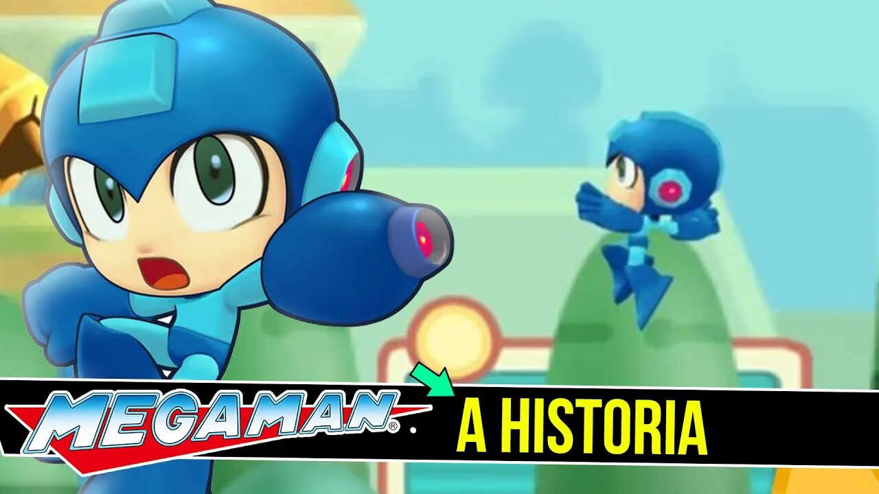 REBOOT e HISTORIA de MEGA MAN #shorts