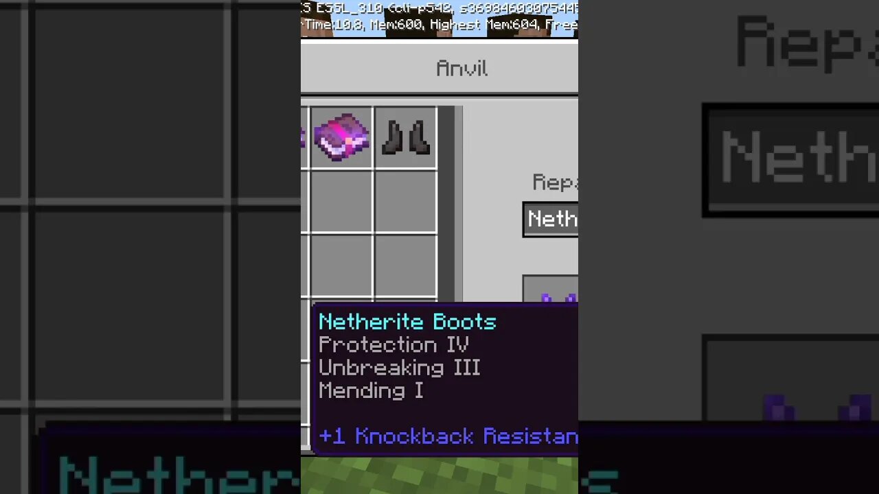 Best enchantment for your boots 💯|| #shorts #minecraftpe