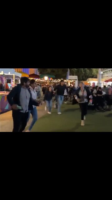 People Running For Their Lives During Shooting At The Texas State Fair, Three People Shot