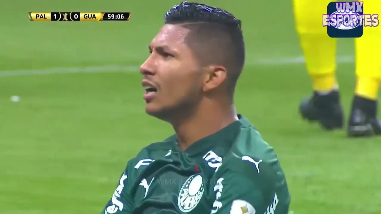 LUIZ ADRIANO DAZ HAT TRICK Palmeiras 3 x 1 Guaraní PAR Melhores Lances e Momentos 10 03 2020