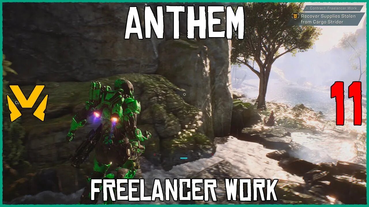 Anthem Ranger Javelin - Xbox One X - Contract: Freelancer Work. 1080p / 60fps