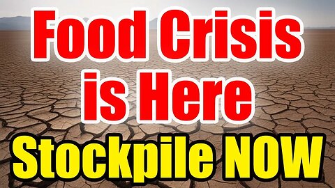 Wake-Up Call – Food CRISIS is HERE – Stockpile while you can!