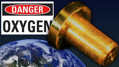 WATCH IT! Gold's Unusual Fight To Resist Oxygen
