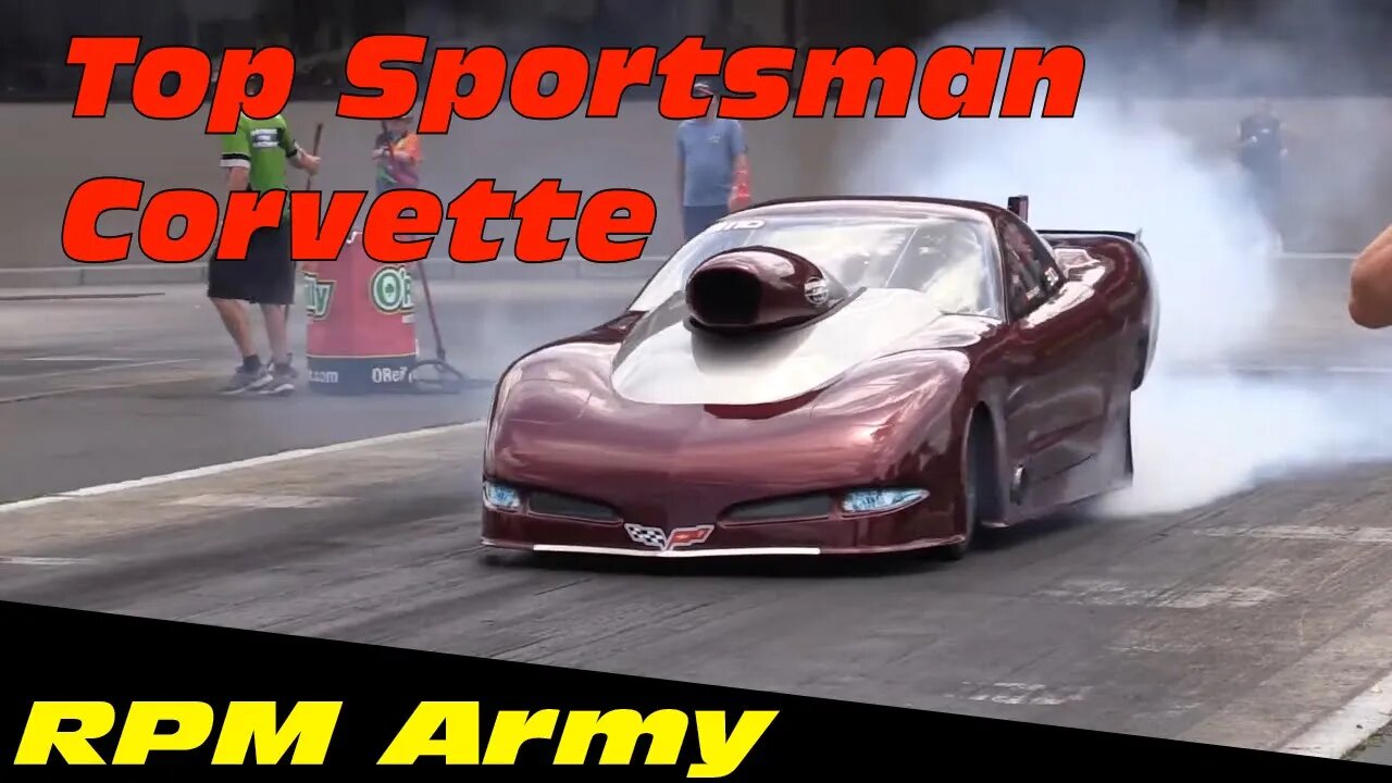 Don Saathoff's Top Sportsman Corvette Lucas Oil Drag Racing Series