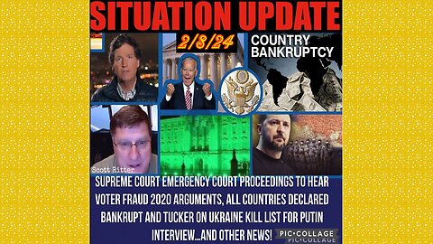 SITUATION UPDATE 2/8/24 - Covid-19/Jabs/Plan-Demics, Global Financial Crises, Cabal/Deep State Mafia