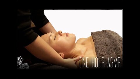 One hour ASMR facial massage with whispering