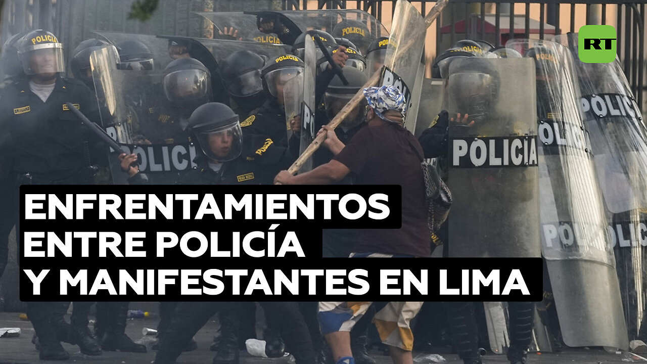 Enfrentamientos, bloqueos y pedidos de renuncia de Boluarte marcan nueva protesta nacional en Perú