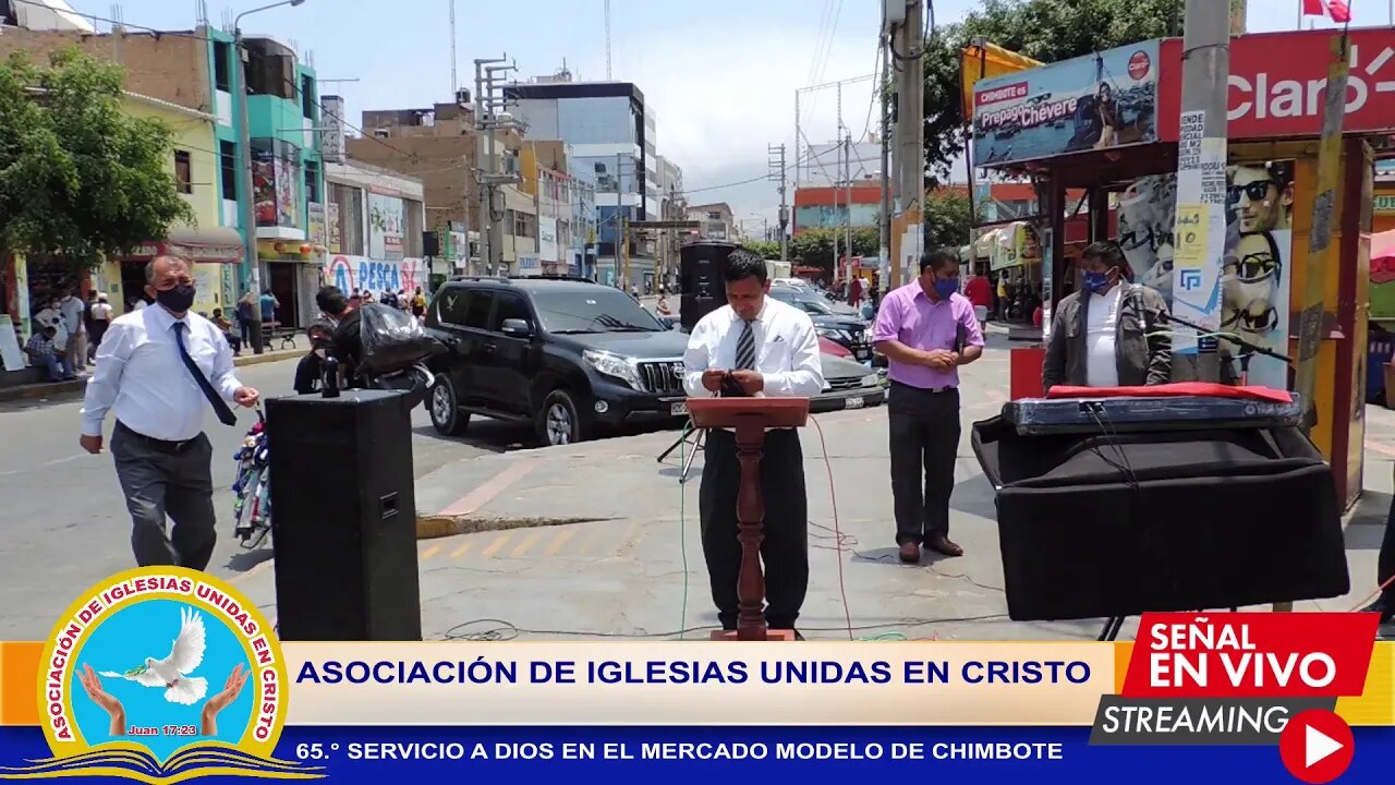 65.° SERVICIO A DIOS EN EL MERCADO MODELO DE CHIMBOTE