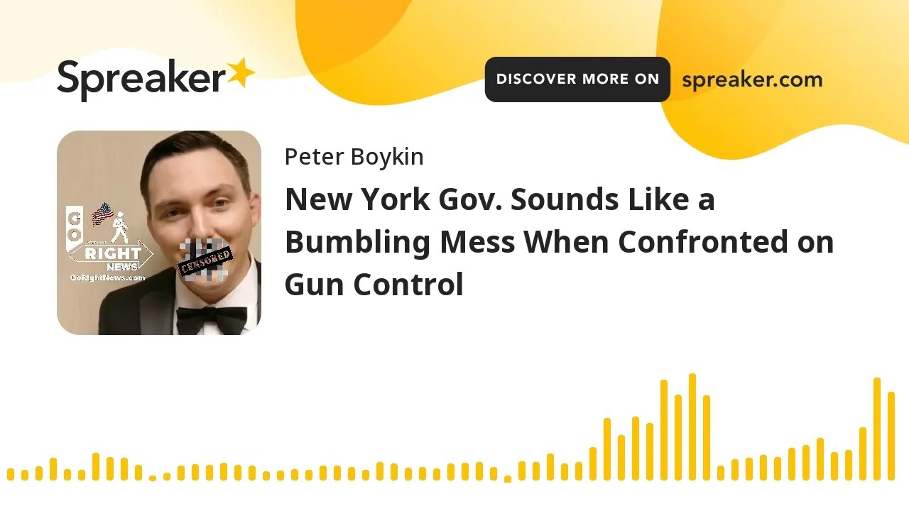 New York Gov. Sounds Like a Bumbling Mess When Confronted on Gun Control