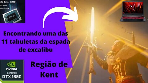 #06 Assassin's creed valhalla em busca de umas tabuletas da espada de Excalibu região de KENT