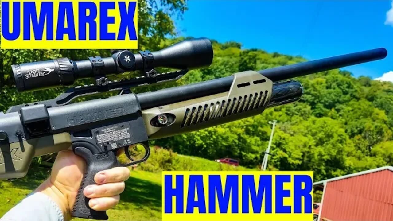 Big Game AirGun - UMAREX HAMMER 🔨🔨🔨 - First Shots and Sighting In