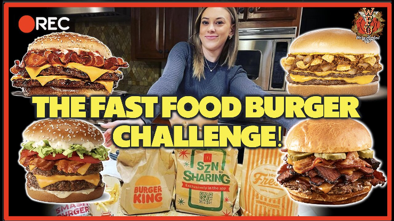 he Burger Challenge! McDonalds, Burger King, Whataburger or Smashburger? Who Will Be Victorious!