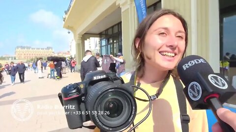 Tarane de TVPI et Caroline Bénévole au Biarritz Surf QuikSilver Maider Arosteguy 2022 36ème édit