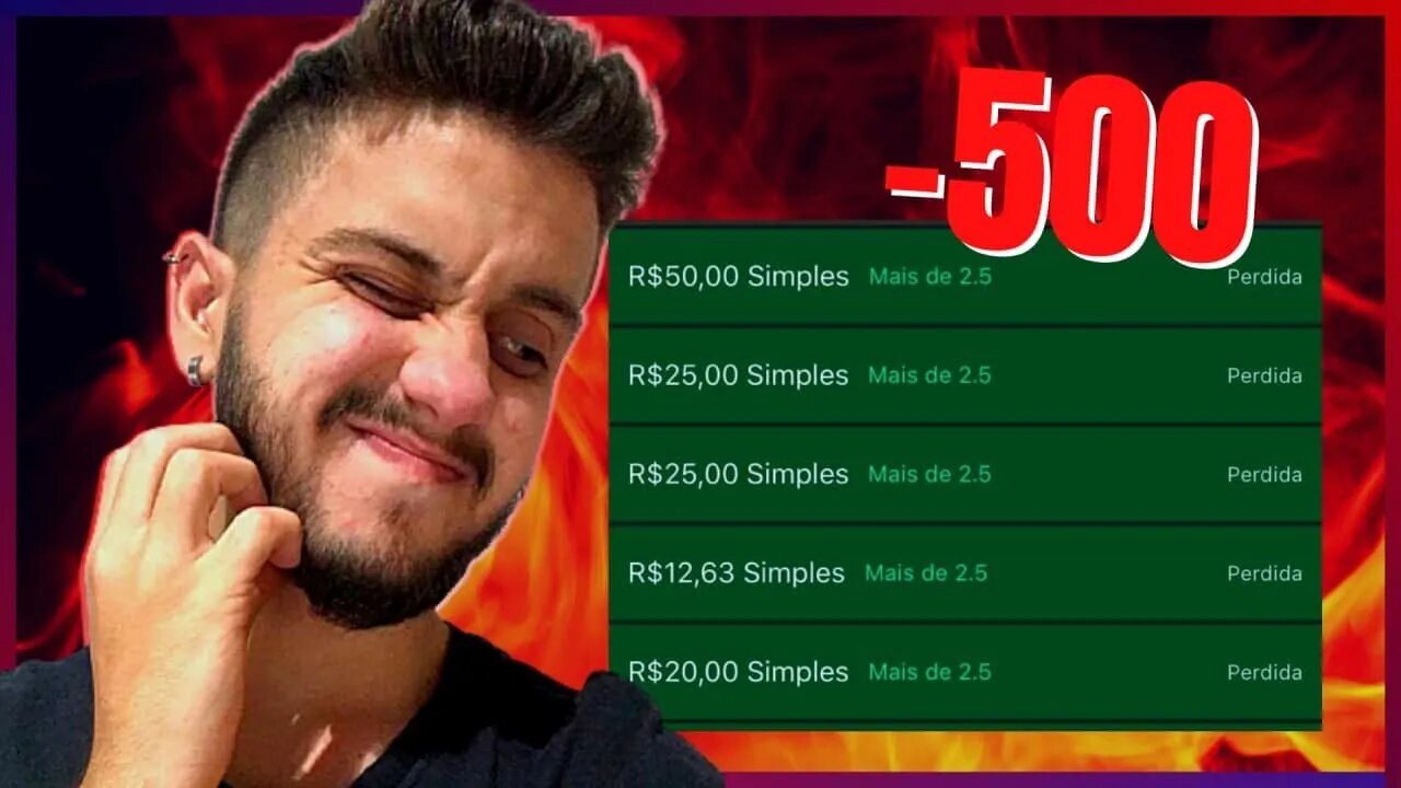 APOSTAS ESPORTIVAS | Como eu PERDI TODO O MEU DINHEIRO apostando pela Bet365? (não faça isso!)