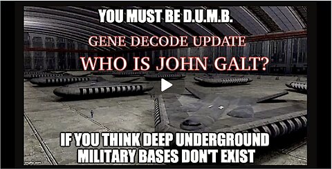 Patriot Streetfighter w/ Gene DeCode on DUMBS, Off Planet Sites, Cabal Tactics. WHO IS John Galt?