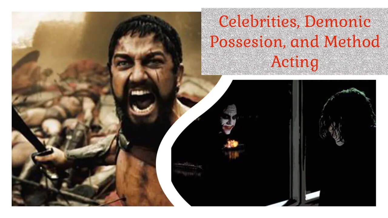 Celebrities Demonic Possession & Method Acting