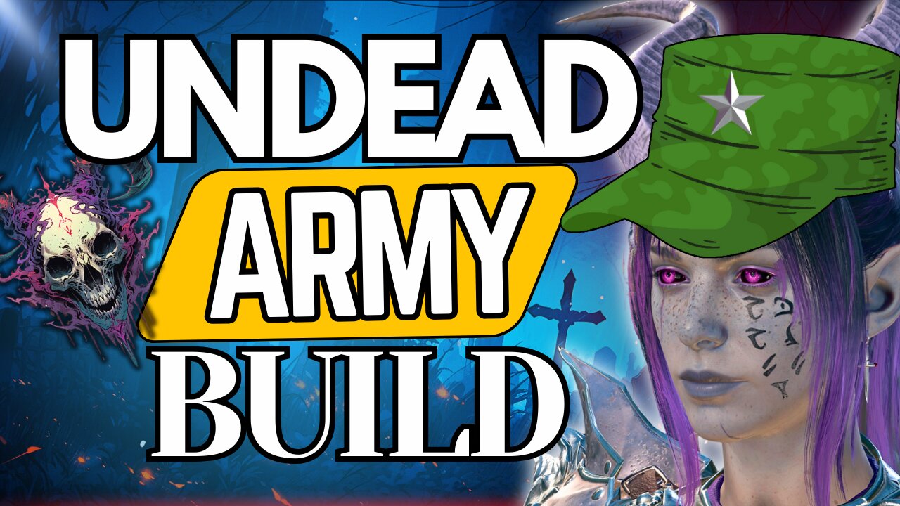 Undead Army commander Build Baldur's Gate 3