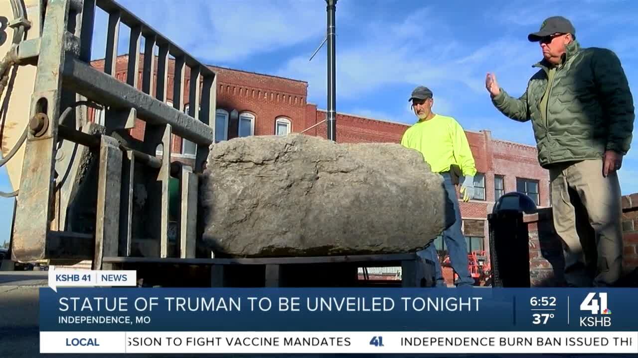 Statue of Truman to be unveiled tonight