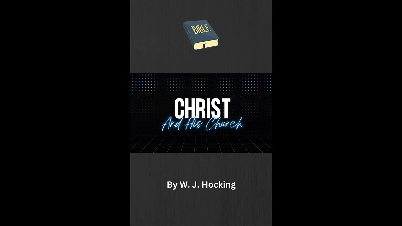Lecture 5, Christ and His Church, By W. J. Hocking, The Church at Pentecost